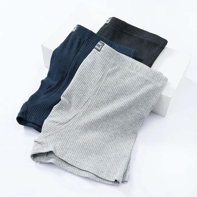 

Pure Cotton Men's Underwear Men's Boxer Briefs Loose Men's Boxer Briefs Solid Color Briefs Boxer Briefs Comfortable Briefs Men's