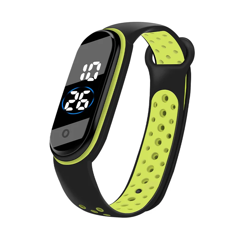 

Fashion Watch Children Waterproof Kids Electronic Bracelet LED Digital Kids Clock Student Watch Pop Pop Nice Men Cheap Gift