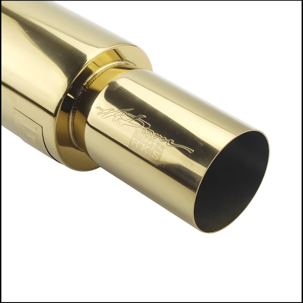 Автомобильные глушители для выхлопной трубы хвостовые Универсальные