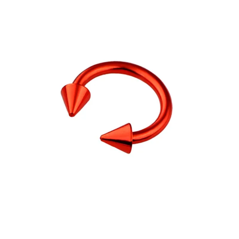 1 шт. зажим клипса из нержавеющей стали для мужчин и женщин 2x8x3/3 мм|Украшения тела|