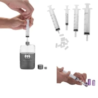 10pcslot 10ml syringe plastic perfume dispenser tools refill perfume syringe for refillable bottle quantitative dispensing