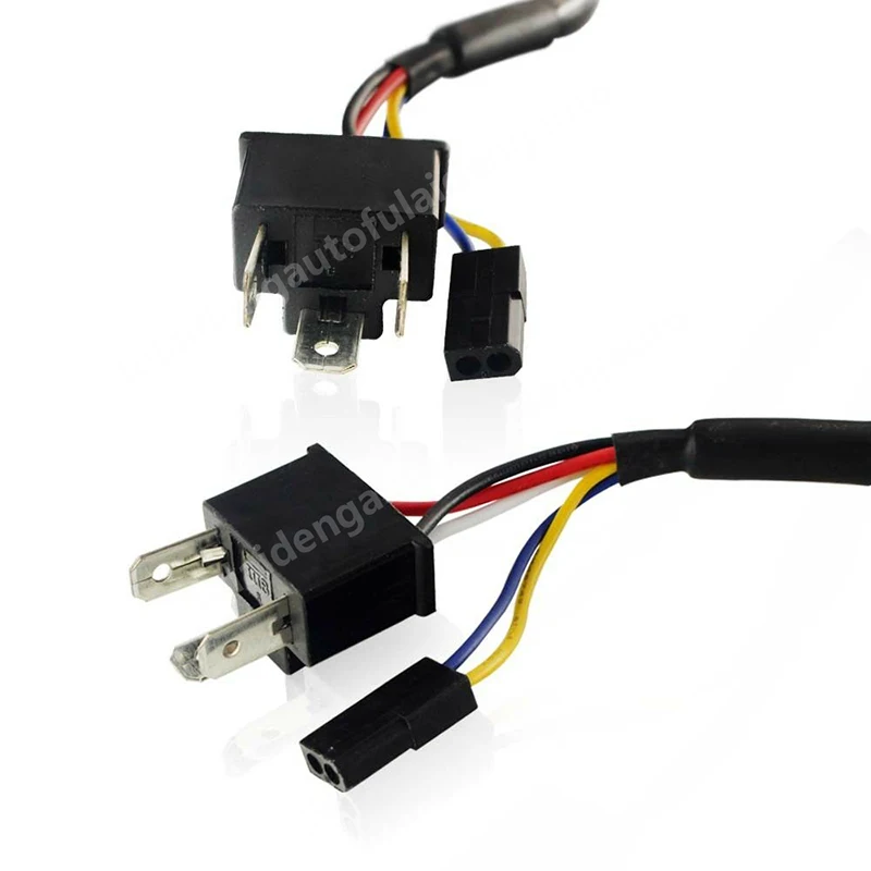 2шт легкое реле жгута для H4 9003 Hi/Lo Bi Xenon HID лампы проводки контроллеры|Проволока| |