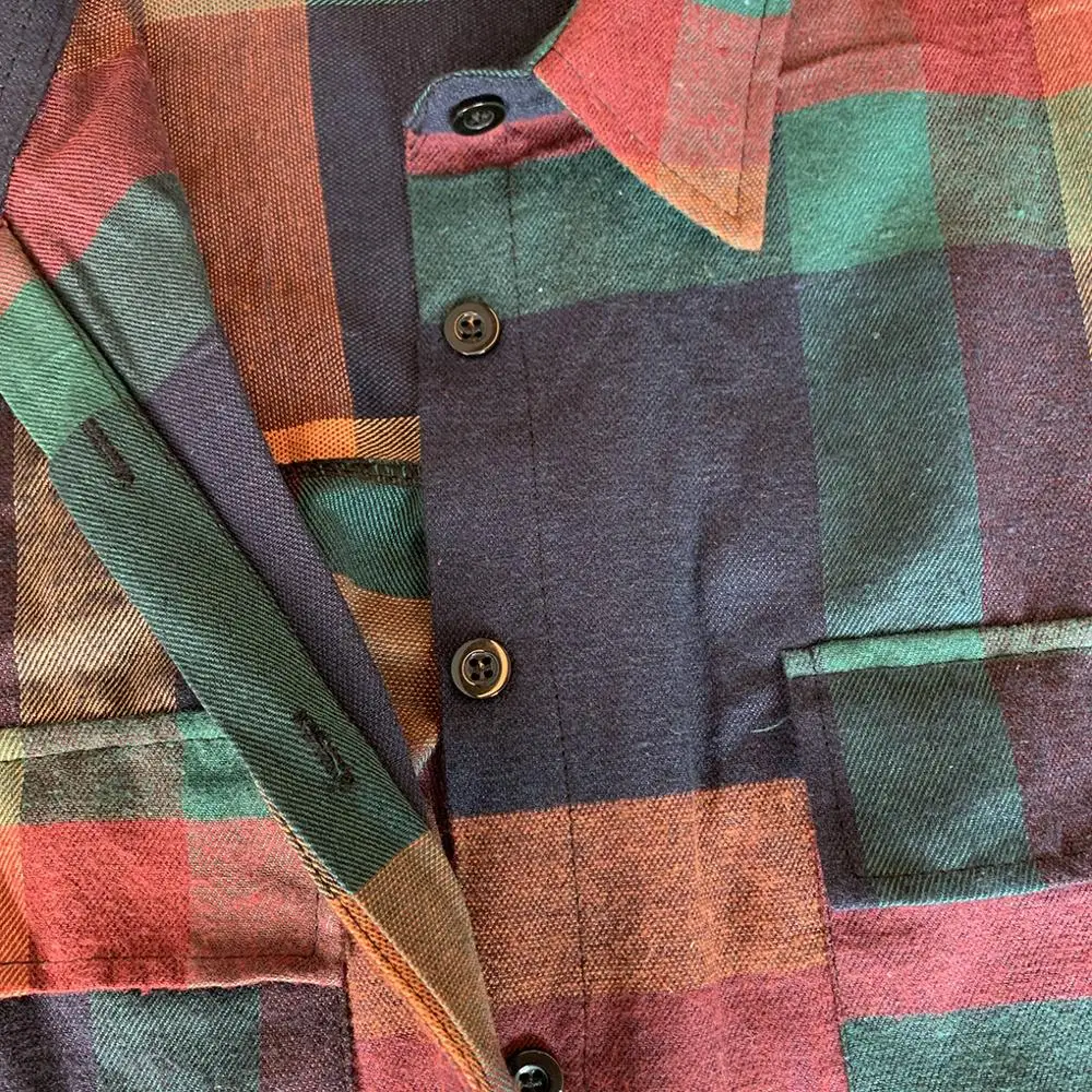 

Two Piece Set Top Jacket And Pants Casual Plaid Long Blouse Coat High Waist Wide Leg Pants 2 Piece Outfits Matching Sets Women