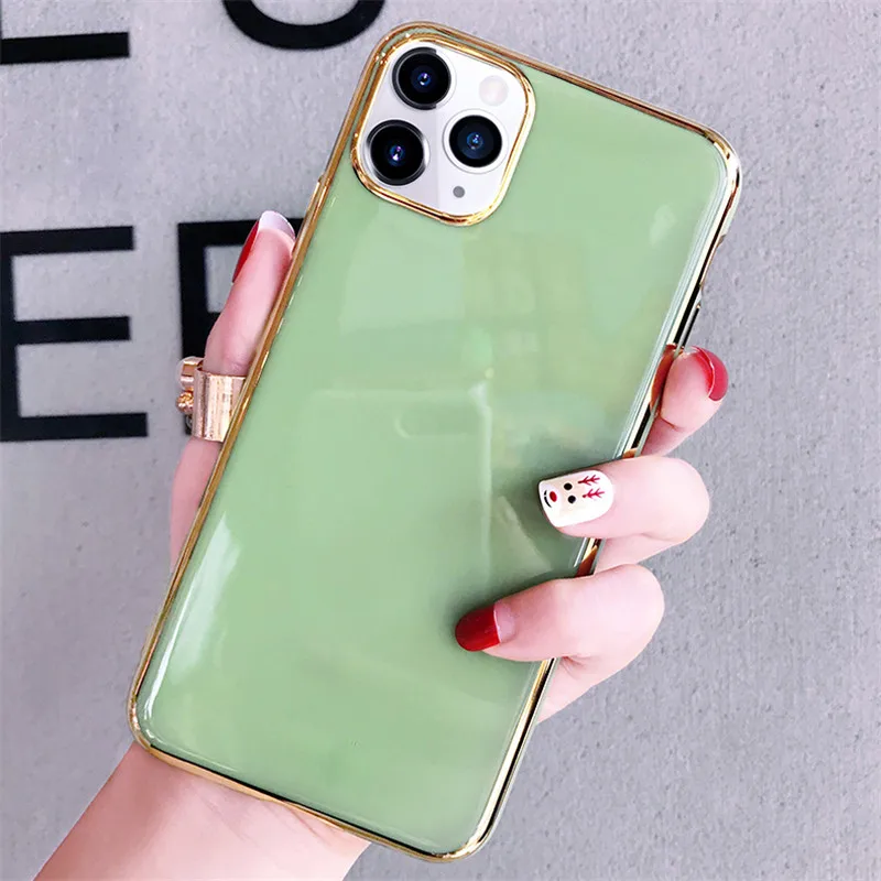 Роскошный чехол из ТПУ с покрытием для Samsung Galaxy S9 S8 Plus S6 S7 Edge S5 S4 A3 A5 J3 J5 J7 2016 2017 Grand