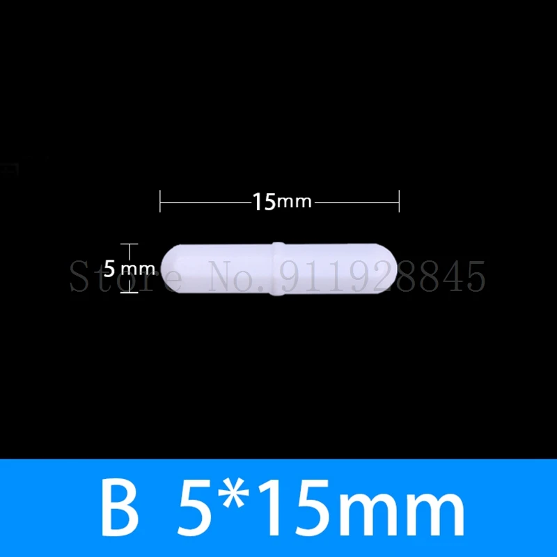 20pcs/lot Lab PTFE Polytef Magnetic Agitator Type A B C Bead Magnetons Laboratory Stirrer | Канцтовары для офиса и дома