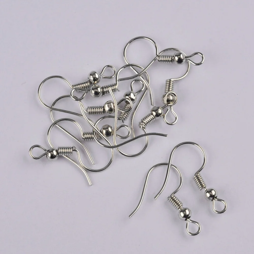 1000 шт смешанные цвета DIY серьги фурнитура застежки крючки аксессуары для