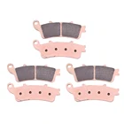 Комплект передних задних тормозных колодок для HONDA NT650 NT650V NT 650 VFR800 VFR800F VFR 800 XL1000 XL1000V Varadero Non ABS Model XL 1000