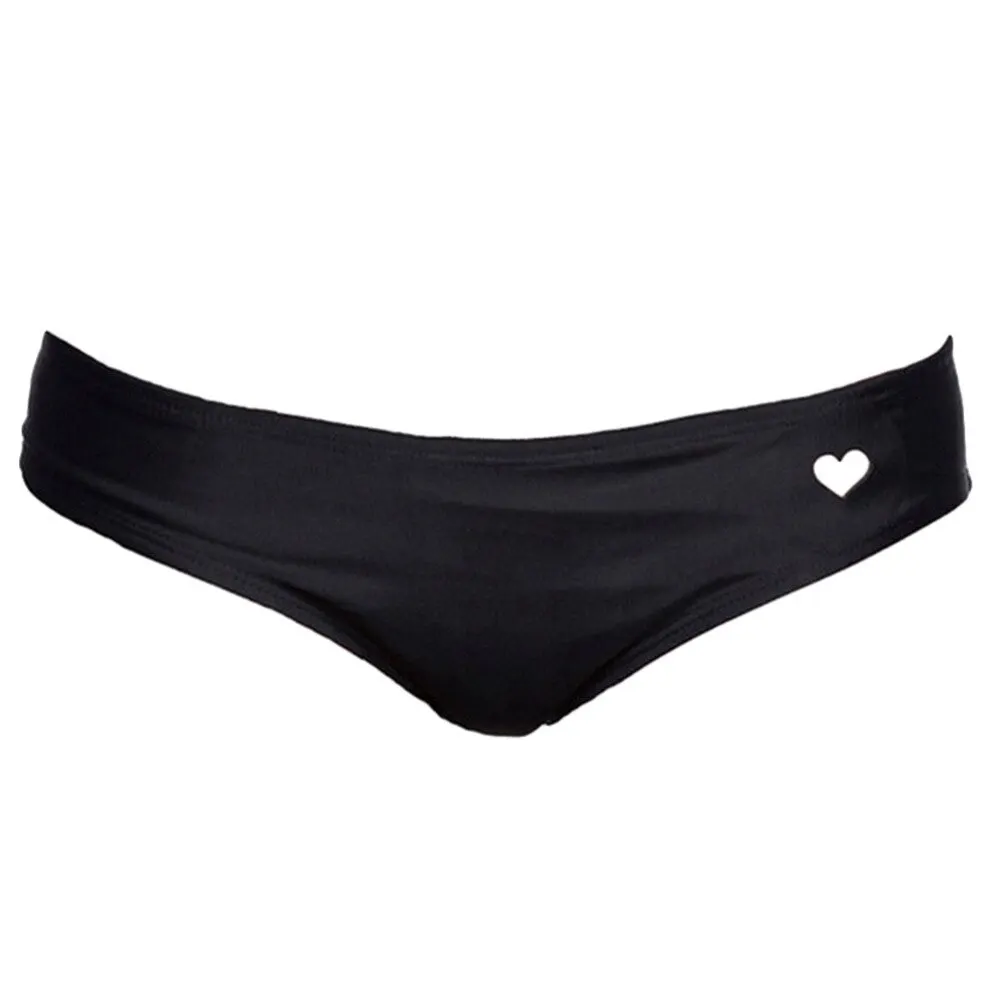 

Female swim Swimwear women 2022 heart shape sexy brief brazilian bikini bottom cheeky butt thong tanga panties underwear