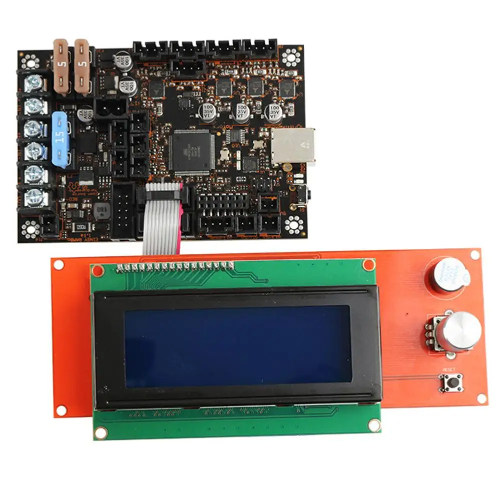 Для 3D принтера Einsy rambo1.1a материнская плата + 2004LCD Датчик накаливания PINDA V2 источник