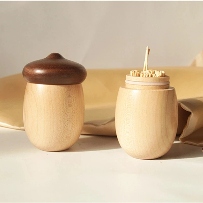 

Держатель Для Зубочисток из бука, в форме гриба