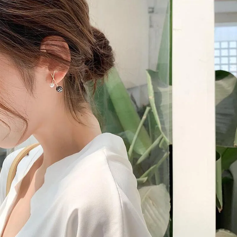 XIYANIKE Wedding Elegant Jewelry New Brand Design Gold Color Round Pearl Stud Earrings For Women Ear Accessories Wholesale | Украшения и
