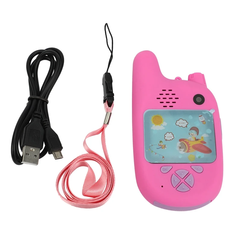 

Kids Walkie Talkie Camera Camcorder Mini Video HD Toys Walkie Talkie Camcorder MP3 Music Player Game Best Gift for Children