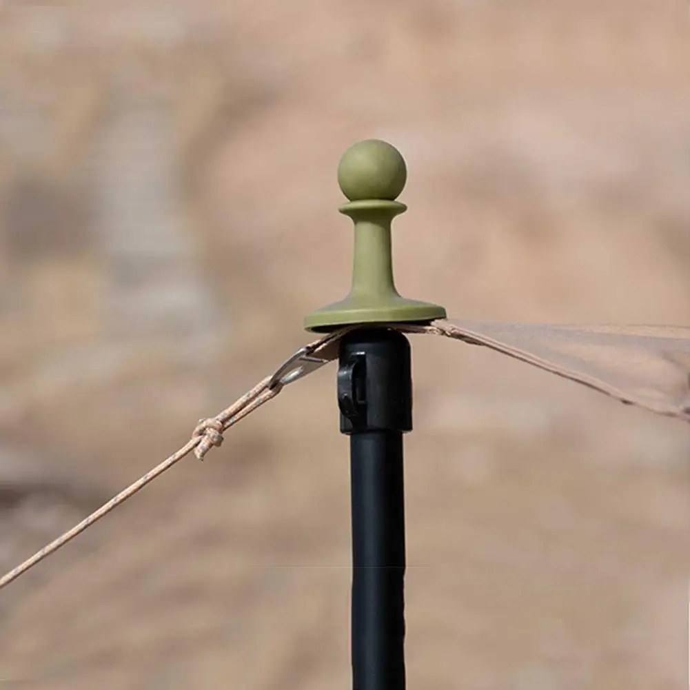 

Camping Tent Cap Lightning Proof Cap Anti-Thunder Safe Awning Rod Outdoor Tent Poles Awning Hat For Camping