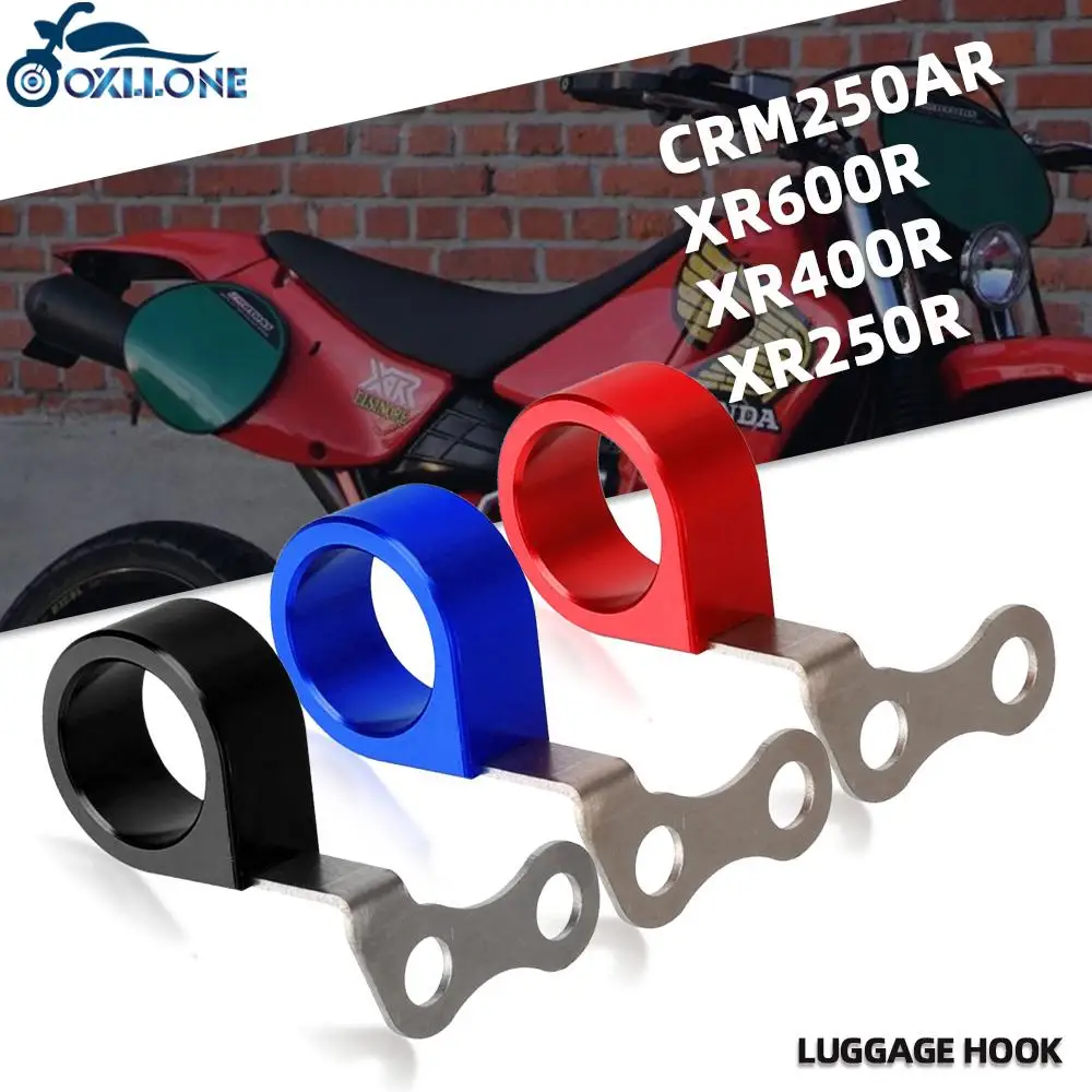 

Motorcycle Hook Helmet Holder Luggage Bag Bottle Hook Hanger Carry Holder FOR HONDA CRM250AR XR600R XR400R XR250R 1989-1995