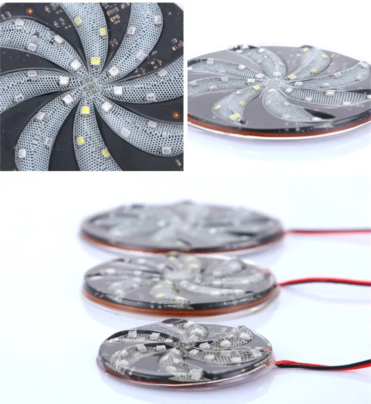 Аксессуары для мотоциклов декоративные яркие светодиодные подсветки в форме