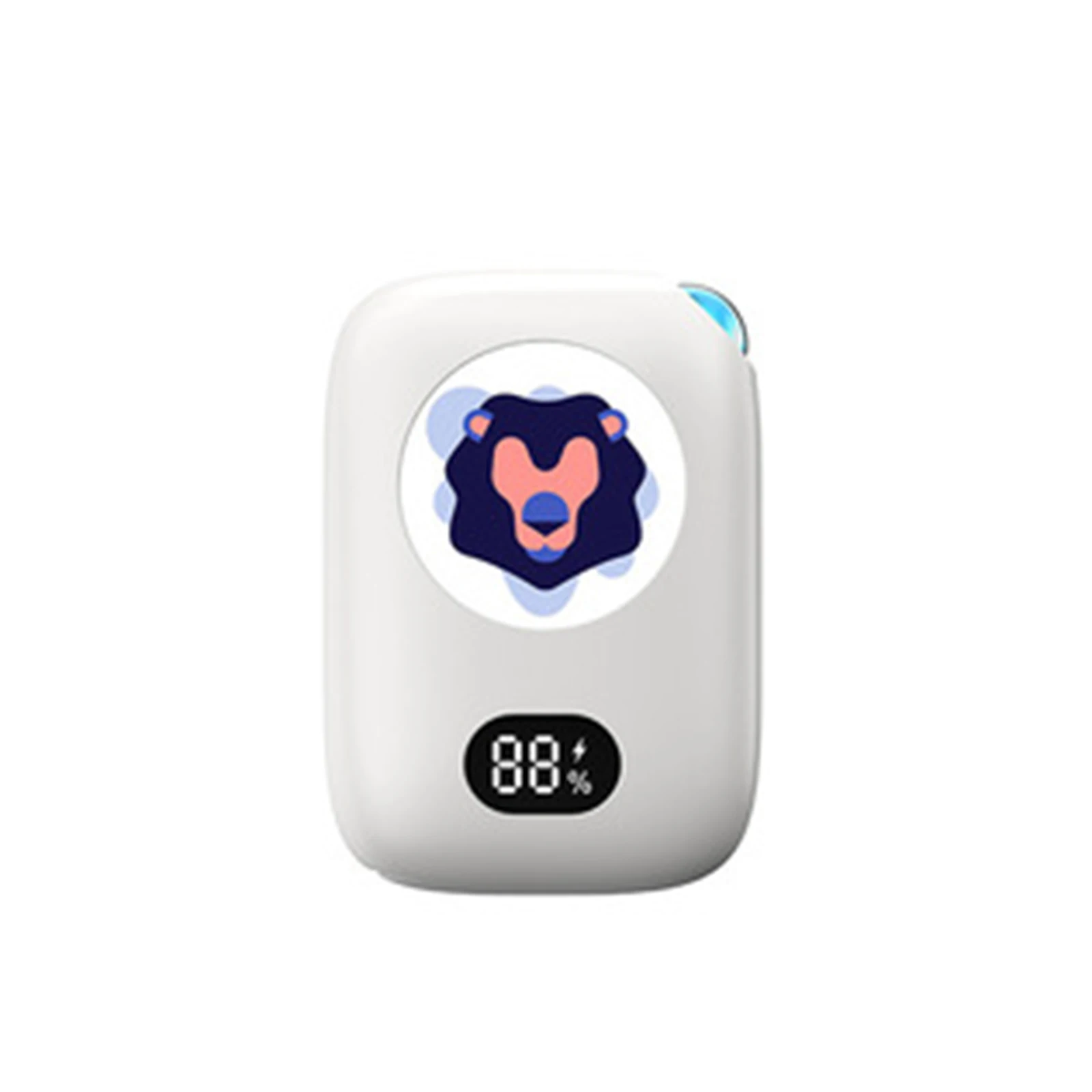 

Hand Warmer 10000mAh Rechargeable Electric Portable Pocket Hand Warmer Power Bank Roller Massager for Home Office Outdoor Sports