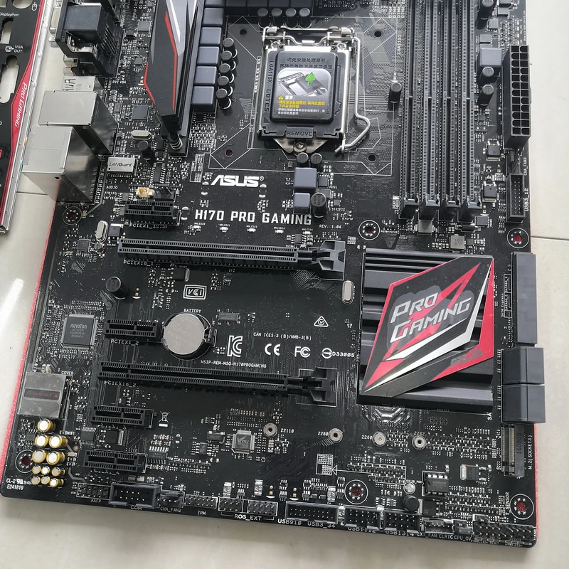 

for ASUS H170 PRO GAMING desktop motherboard for intel H170 LGA1151 DDR4 Used mainboard PC