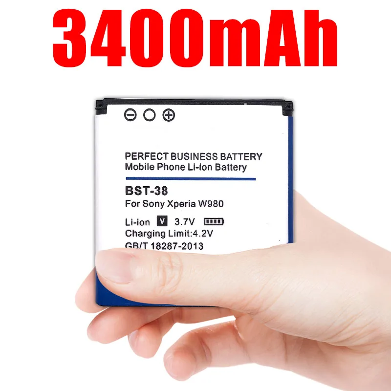 Аккумулятор высокой емкости для Sony Xperia T650i W580c W980 Z770i C510 C902 C905 K770 K858 K850 R300i R306c S302c S312 S500c S3