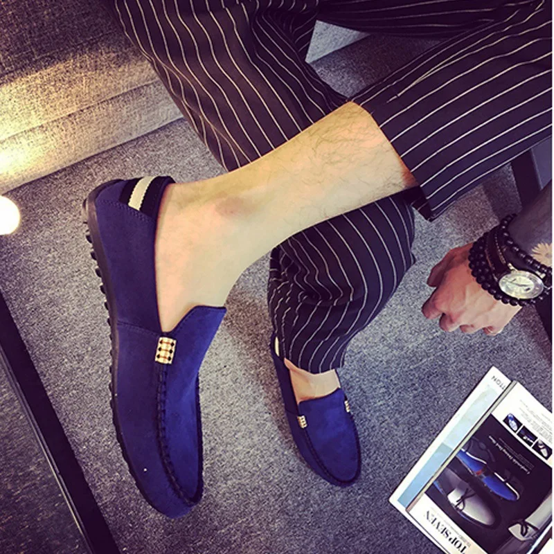 

2021 Men's Shoes New Spring And Summer Men's Peas Shoes Cover Foot Breathable Shoes Men's Shoes Casual Shoes Driving Shoes