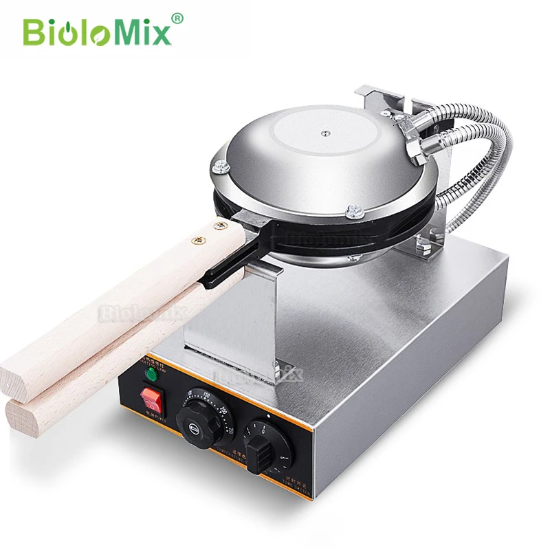 Biolomix 220V/110 в коммерческий Электрический китайский Гонконг eggettes слоеного железная