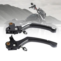 2pcs clutch levers handbrake aluminum motorcycle adjustbale brake levers for 96 14 sftl96 16 dyna96 07 fl96 03 xl