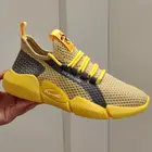 Мужские кроссовки на шнуровке, легкие сникерсы из дышащего материала, удобная повседневная обувь для ходьбы и тенниса, 2021