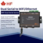 HF2221 промышленного Modbus 2 Порты последовательный сервер RS232RS485RS422 Wi-Fi ethernet-устройств автоматизации управления
