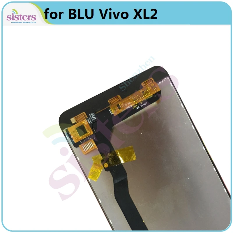 for blu vivo xl2 xl 2 lcd display v0070uu v0070ee lcd screen lcd display touch screen digitizer 5 5 phone repair parts tested free global shipping