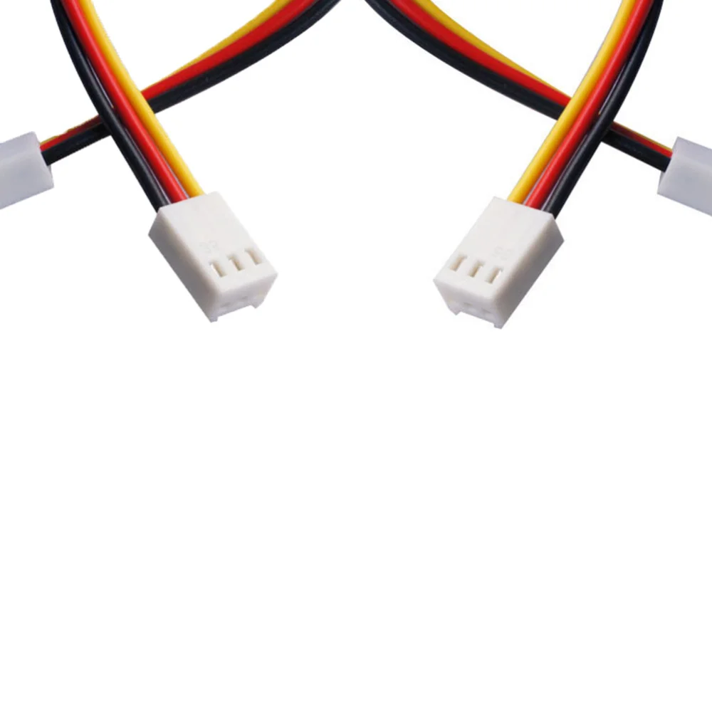 3 шт контактный ПК компьютер чехол разветвитель вентилятора удлинитель Кабель