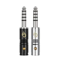 4 4mm connector headphone adapter 5 poles 4 4 plug for nw wm1za speakon connectors rhodium plated soldering black silver