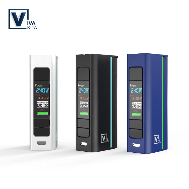 Вейп мод Vaptio Move Grand 80 Вт бак RDTA/RDA с OLED экраном 0 91 дюйма сигарета для вейпа
