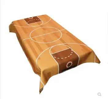 Скатерть для баскетбольного клуба тканевое хлопковое покрытое полотенце