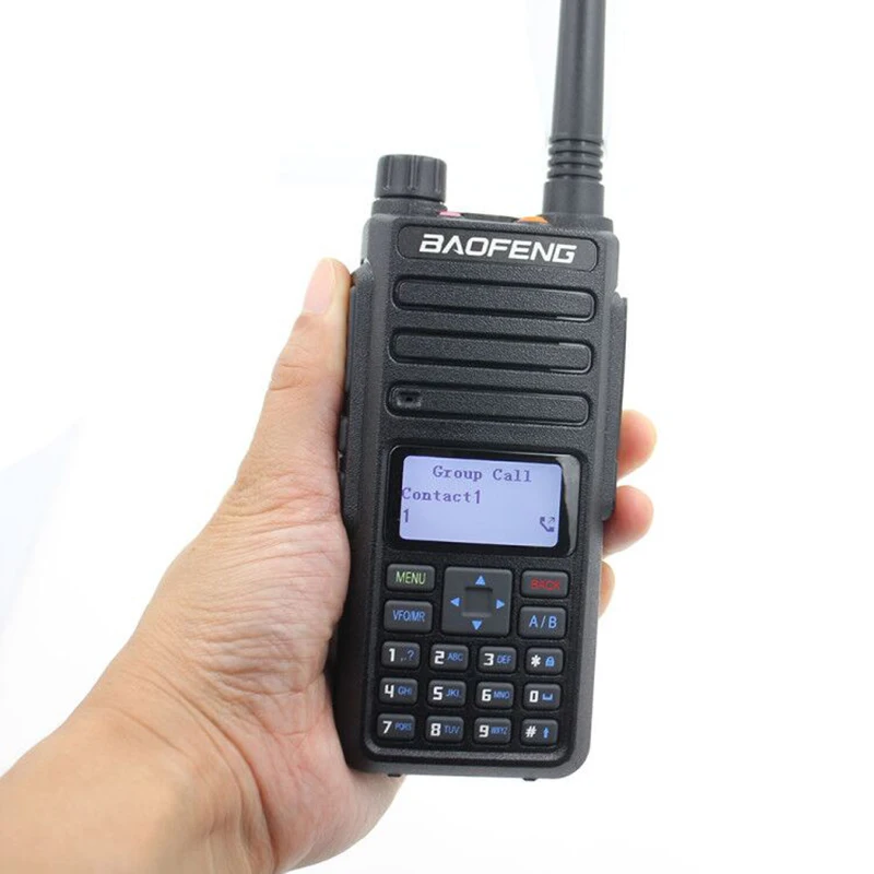 Рация Baofeng DM-1801 УКВ 136-174 МГц УВЧ 400-470 7.4 В 2200 мА*ч двухдиапазонный двойной дисплей AMBE