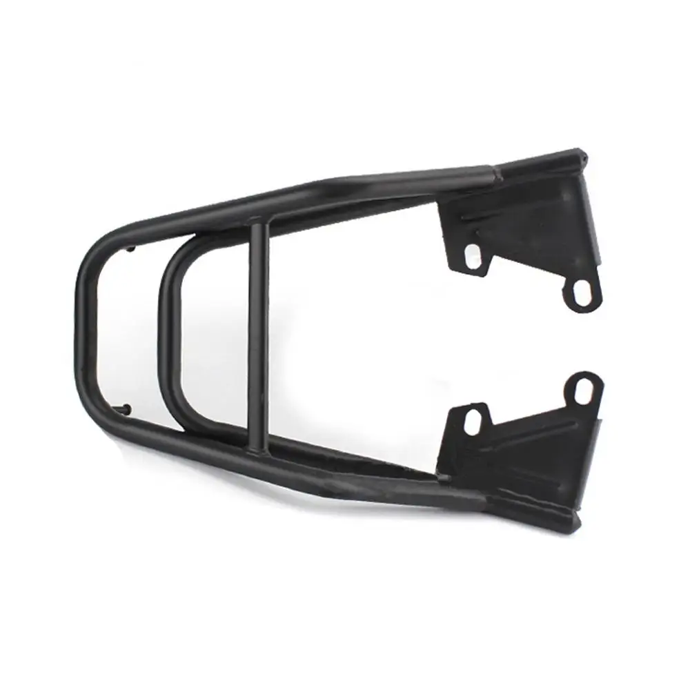 Черная багажная стойка для мотоцикла держатель крепления сумка груза комплект