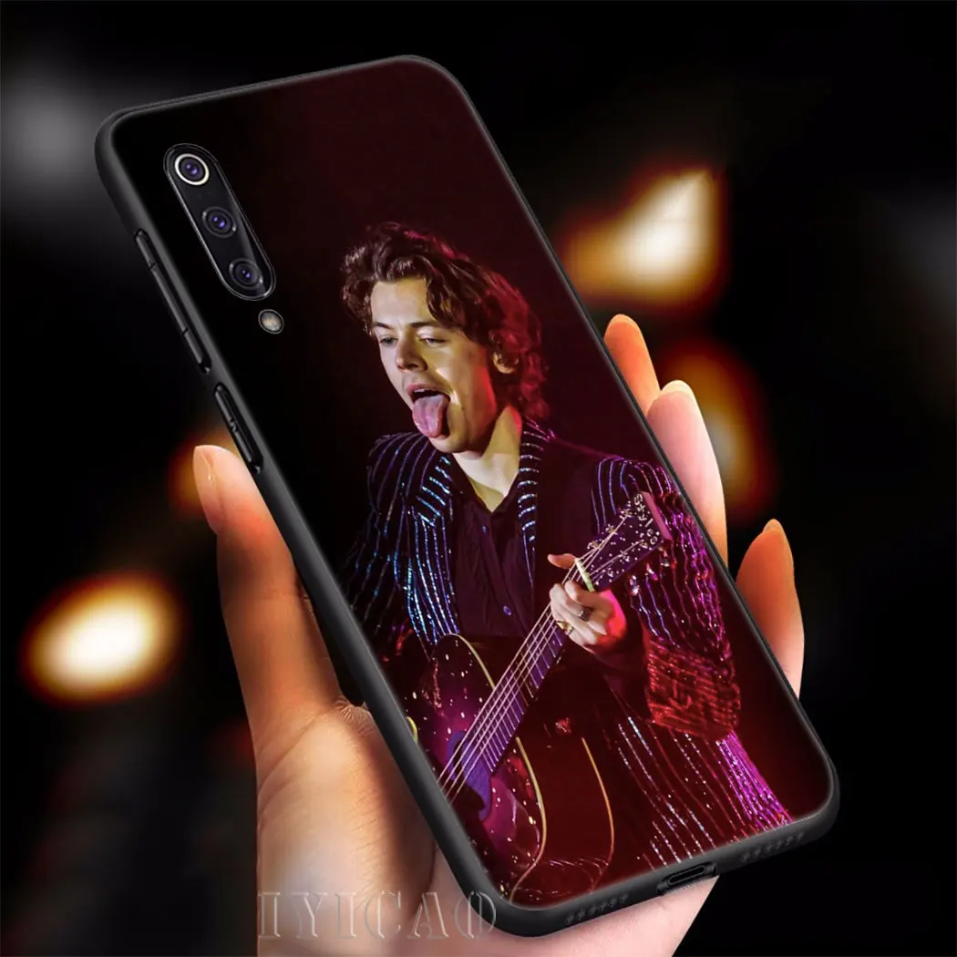 Мягкий чехол IYICAO Singer Harry Styles для Xiaomi Mi 10 9 8 A3 A2 9T Pro Lite A1 CC9 CC9E 5X 6X |