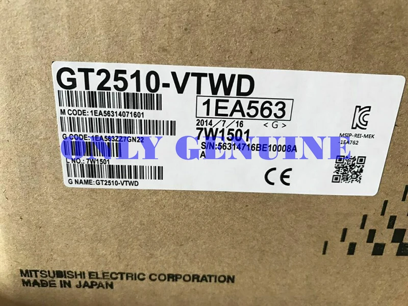 

Mitsubishi HMI GT2510-VTWD Touch Screen HMI 10.4 inch Panel New and Original