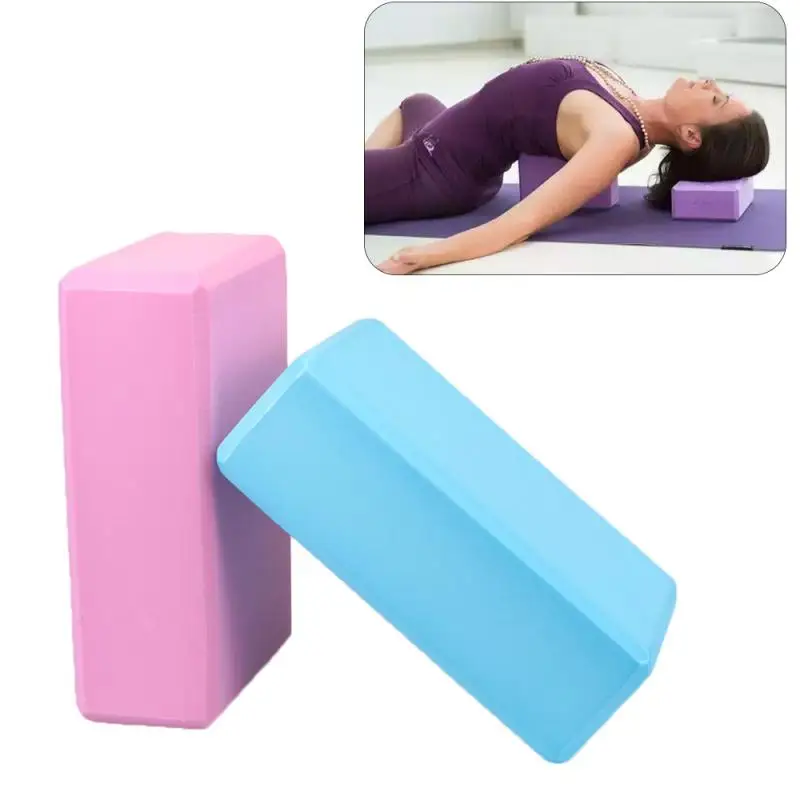 

Thicken Yoga Blocks Yoga Aids Fitness Brick Yoga Environmental Pillow High Density Foam Yoga Blocks 23*15*7.6cm Hot Sale