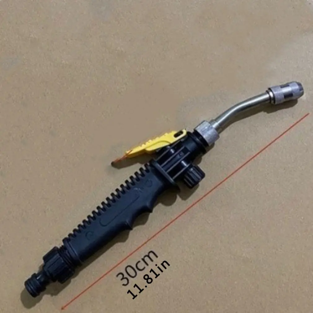 

Stainless Steel Long Rod Cleaning Sprinkler Atomization Wax Water Tool Foam Cleaning Sprinkler Head Removable Cleaning Nozzle