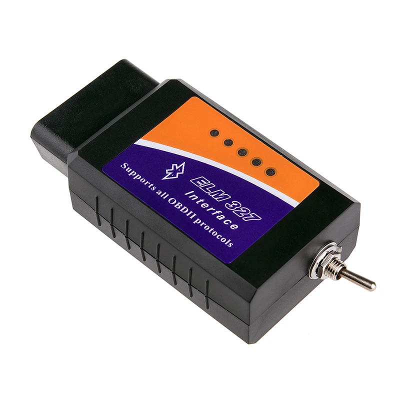 Автомобильный диагностический сканер ELM327 Bluetooth USB V1.5 OBD2 OBD 2 CH340 + 25K80 Chip HS CAN / MS для