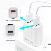 dual 30w fast usb charger quick charge qc 3 0 type c charging for dji mini 2 drone accessories mobile phone charger us eu plug