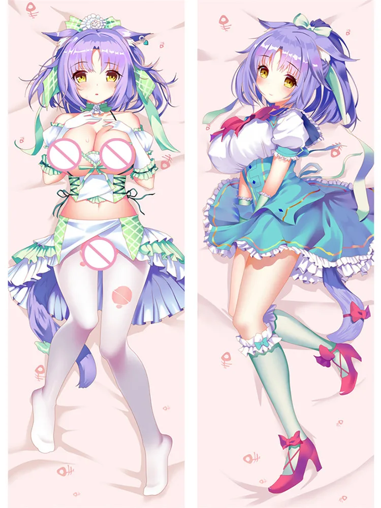 2018 Аниме игры NEKOPARA корицы Dakimakura тело наволочка на подушку Чехол обниматься тела