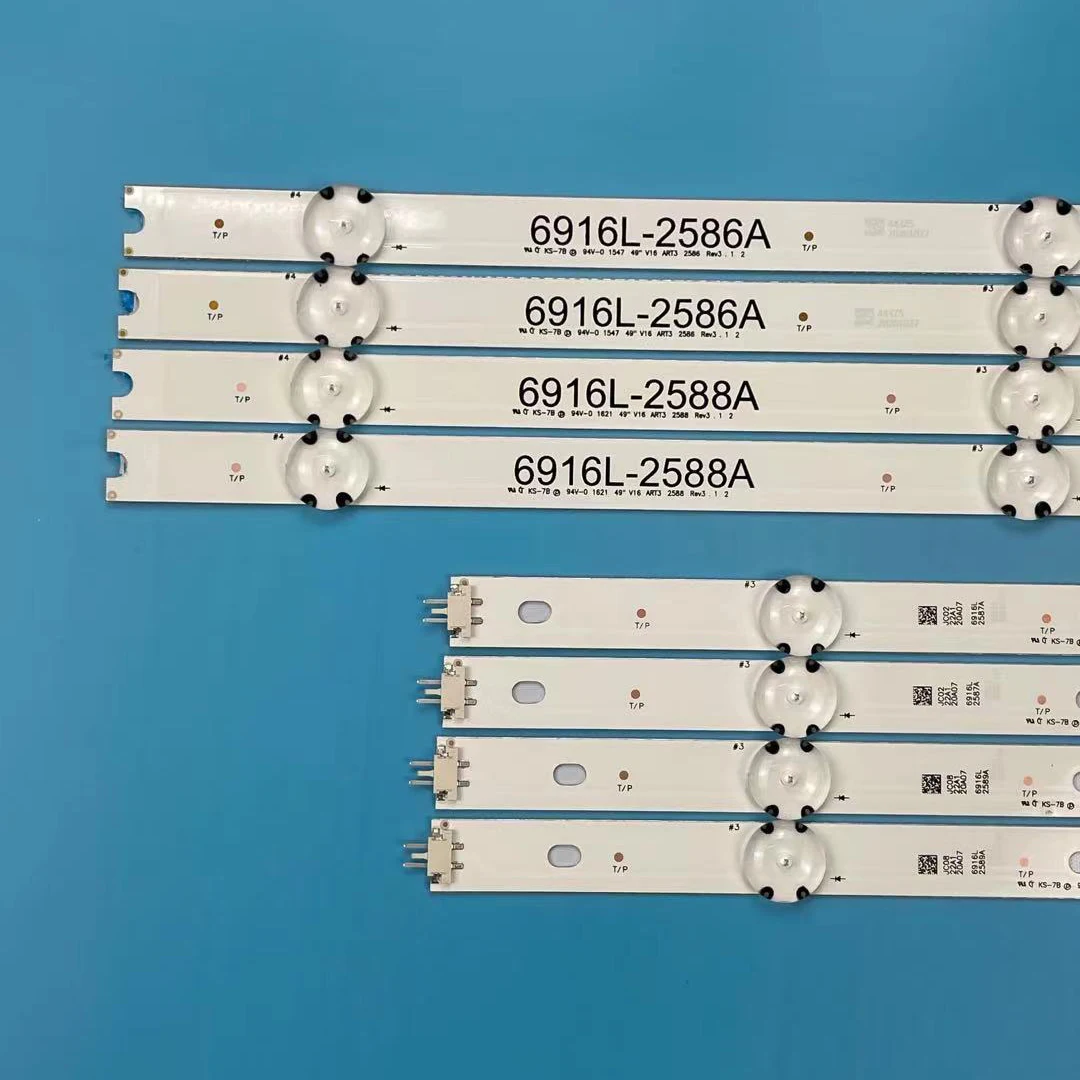 Светодиодная лента для подсветки LG 49LW540S 49LH630V LC490DUE (FJ)(M1) 49LH604V 6916L-2586A 2587A 2588A 2589A 49 V16
