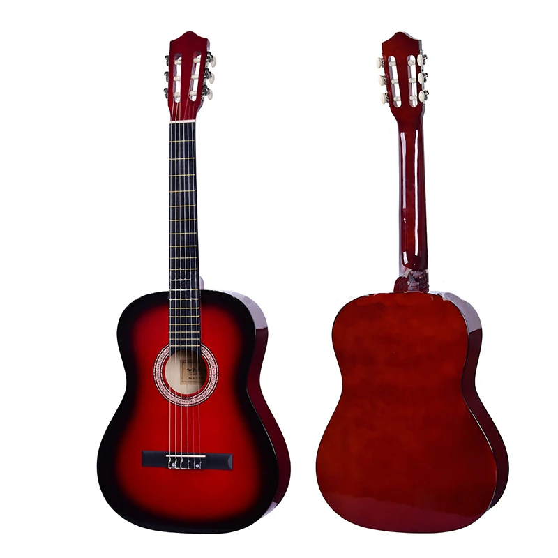 Классический гитарный светильник 39 дюймов акустическая гитара Picea Asperata для