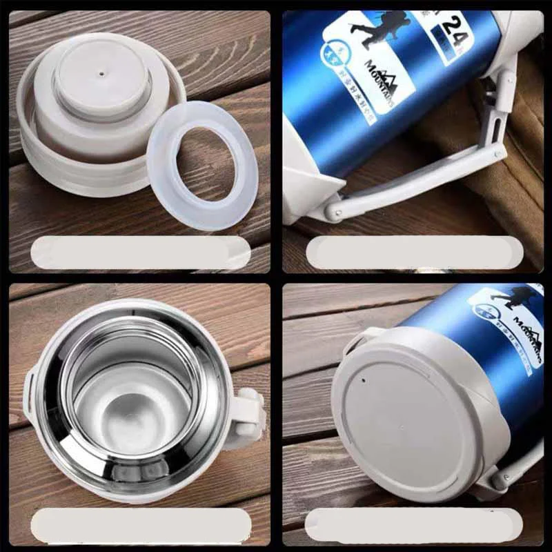 

Large-capacity Stainless Steel Insulation Pot Insulation Travel Pot Outdoor Men and Women Drinking Glass Travel Cold Pot