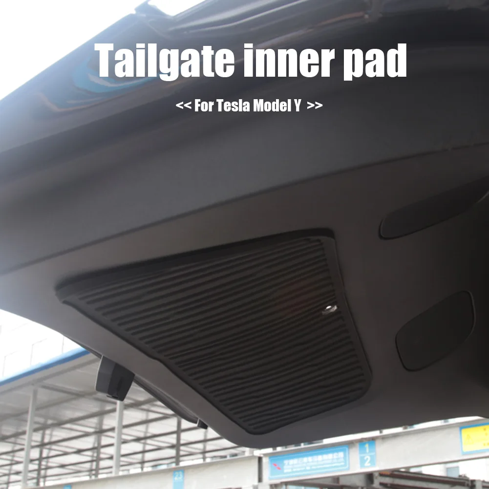 

TPE Rear Trunk Tailgate Protective Pad Increase Car Storage Liner Mat Wear-resistant for Tesla Model Y Car Accessories
