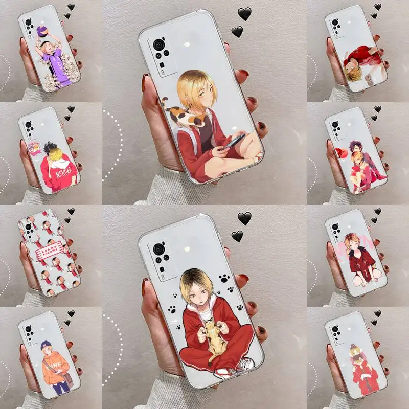 

Kenma Kozume of Haikyuu Phone Case Transparent For VIVO NEX V Z Y X 17 15 11 9 6 5 3 1 i S MAX PRO X 20SE Soft TPU Mobile bags