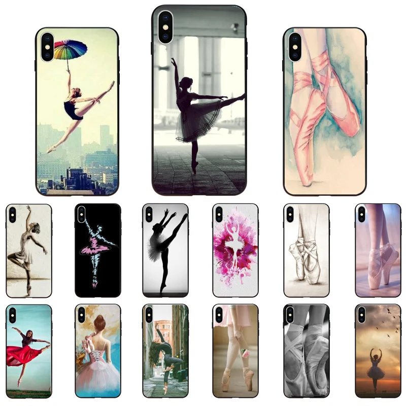 

Dance Ballet Girl Shoes Phone Case for iphone 13 12 11 Pro Max Case For iPhone 12mini XS MAX X XR SE2 8 7 PlusCase
