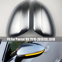 silver rearview side mirror cover cap for volkswagen passat b8 variant black side mirror covers caps 2016 2017 2018 2019 arteon