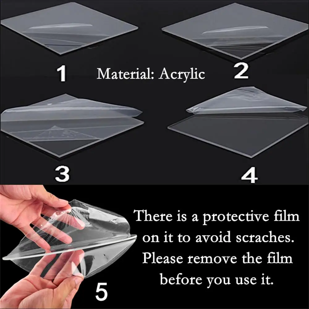 

Floating Shelves Wall Mounted Set of 2 with Cable Clips Easily Expand Wall Space Acrylic Hanging Shelves Living Room Office