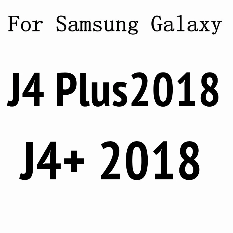 Закаленное стекло для samsung Galaxy J2 Core J4 J6 Plus J8 J7 Neo J3 J2 Prime Pro защита экрана полная защита - Цвет: J4 Plus 2018